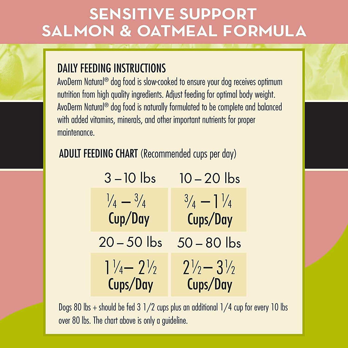 Salmon & Oatmeal Formula Dry Dog Food F756562