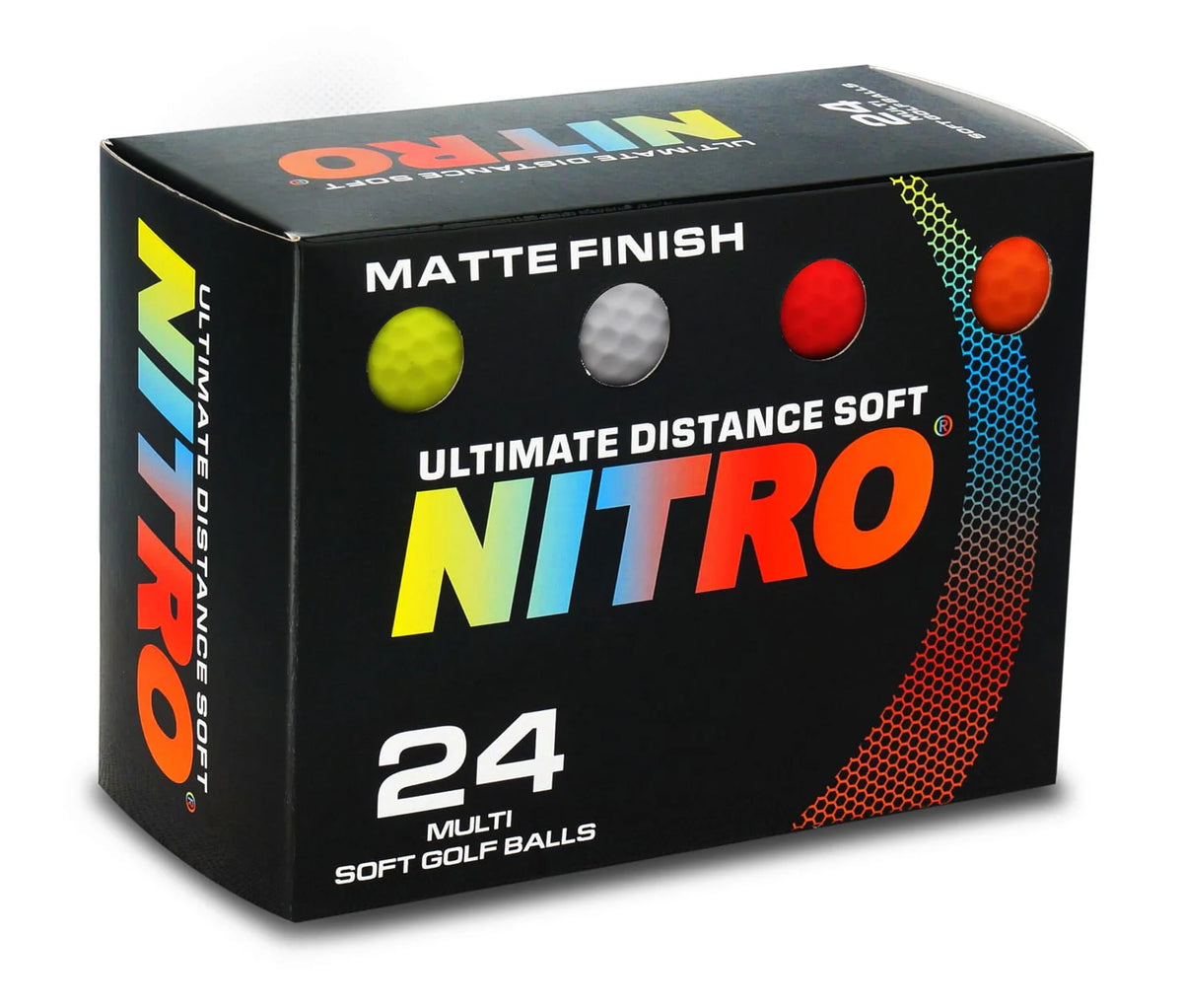 White 24 Pack Golf Balls I103918