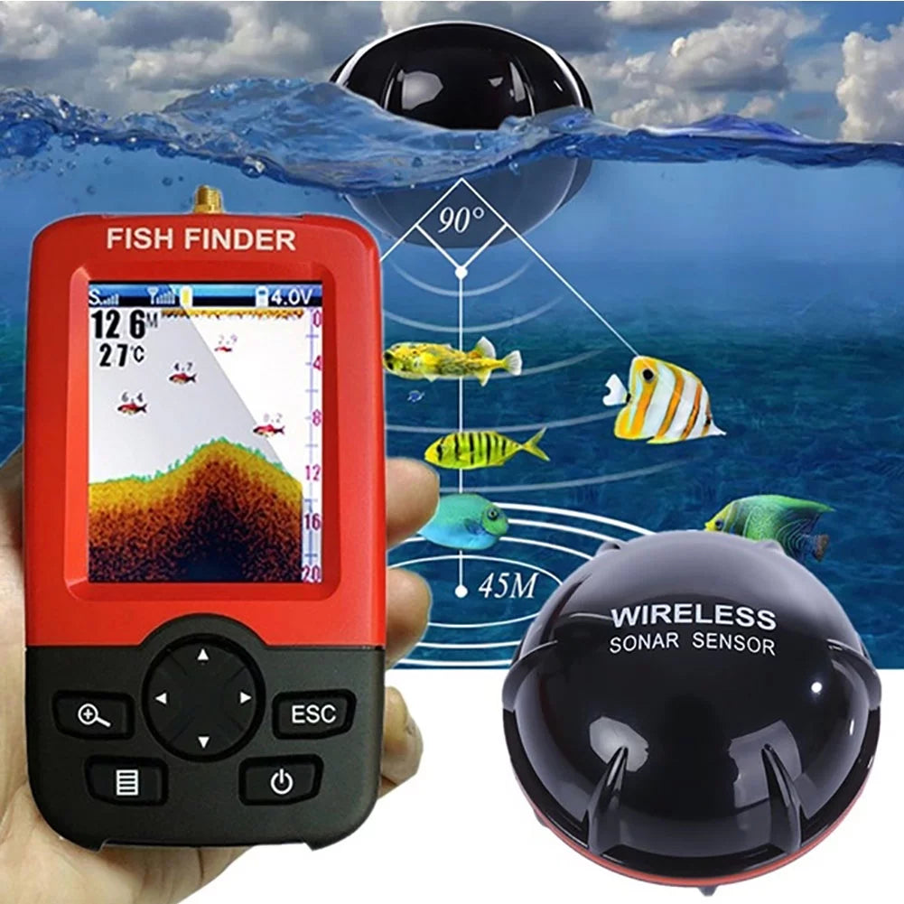 Portable Wireless Sonar Fish Finder J21859