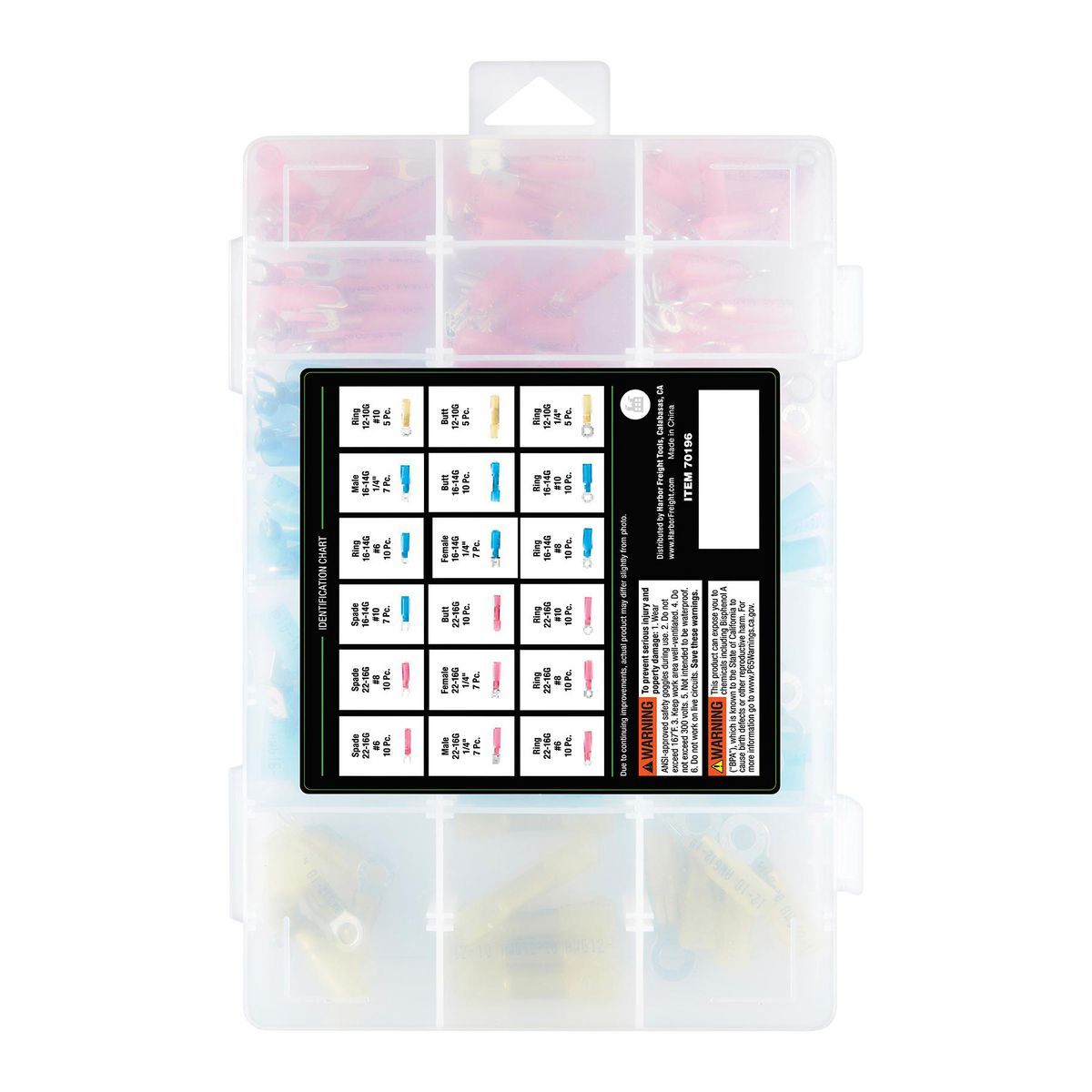150-Piece Heat-Shrink Terminal Kit C319