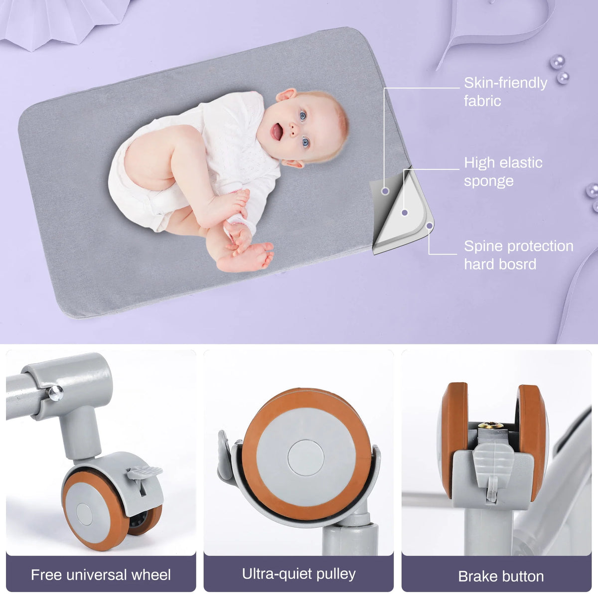 Baby Bassinet Bedside Sleeper K785492