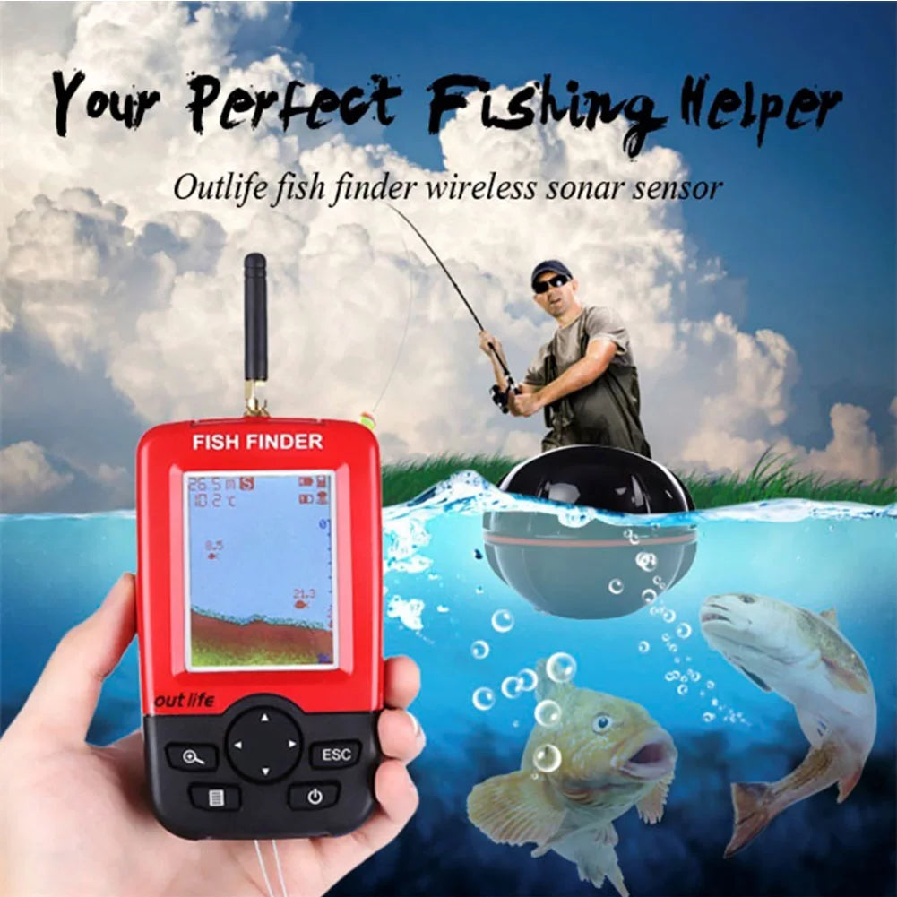 Portable Wireless Sonar Fish Finder J21859