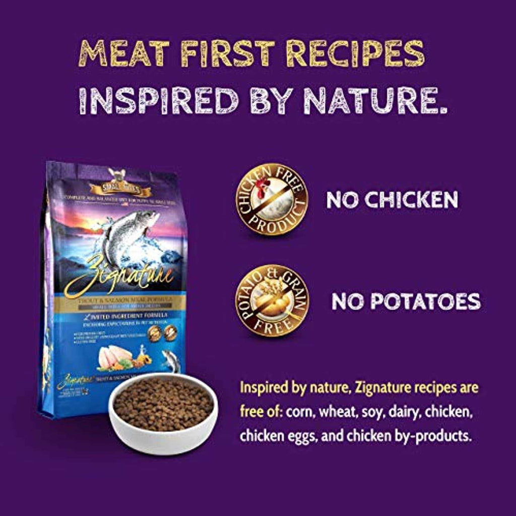 Dry Dog Food Trout & Salmon Formula Small Bites I133