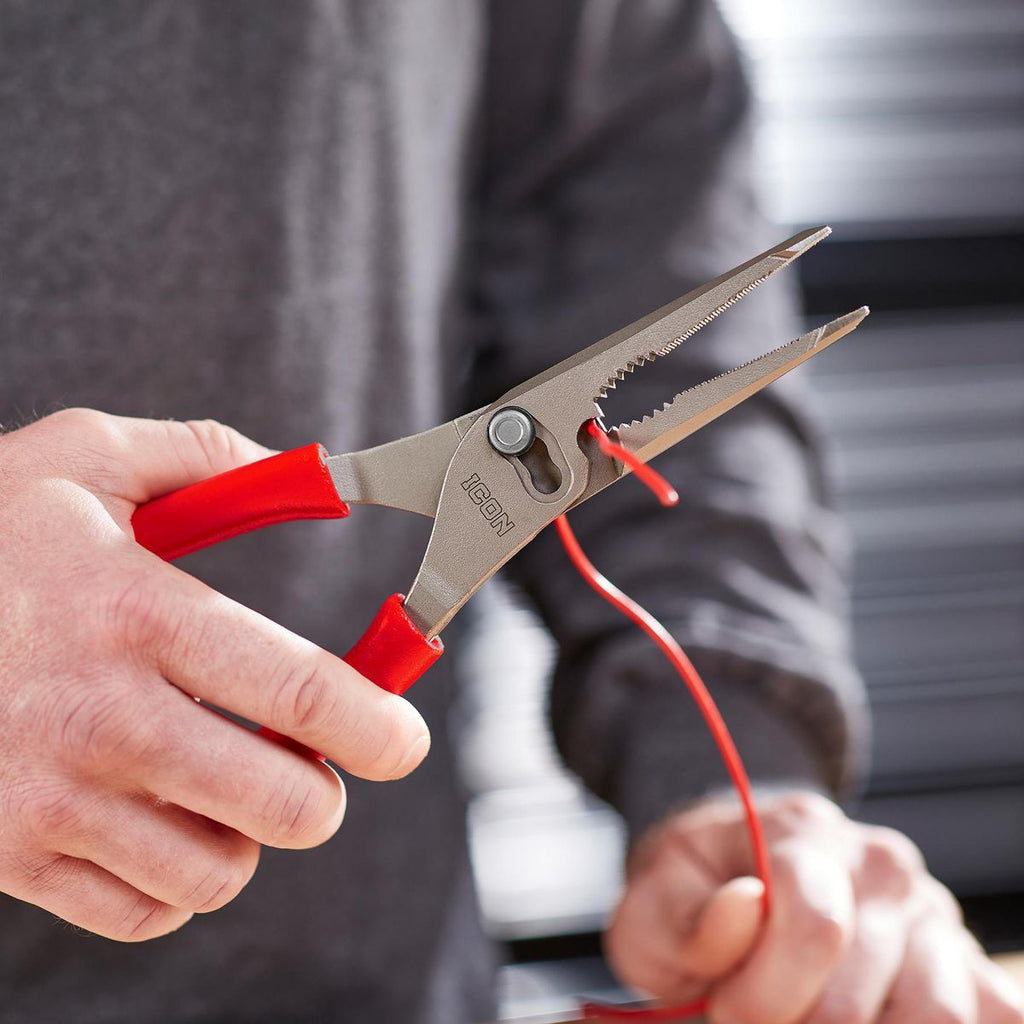 9 in. Long-Nose Slip-Joint Pliers I94353