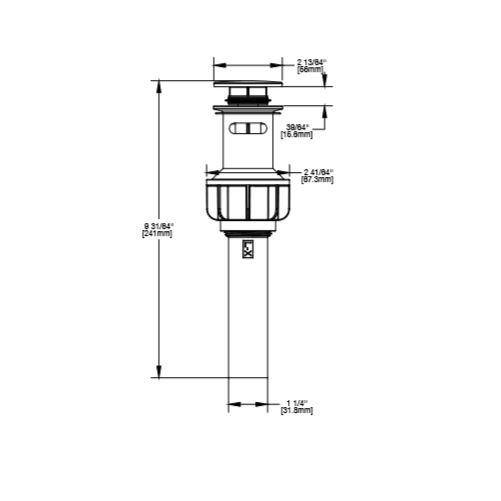 4 in. Centerset 2-Handle High-Arc Bathroom Faucet in Matte Black O13782
