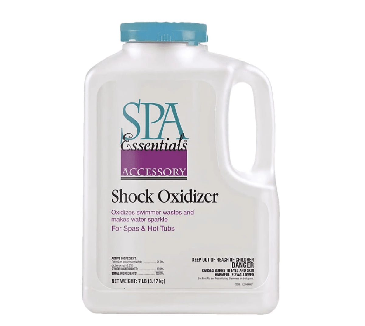 Hot Tub Shock and Oxidizer Sanitizer & Cleaner, 7 Pounds J552181
