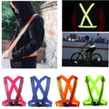 Reflective Vest with Hi Vis Bands Adjustable J12193
