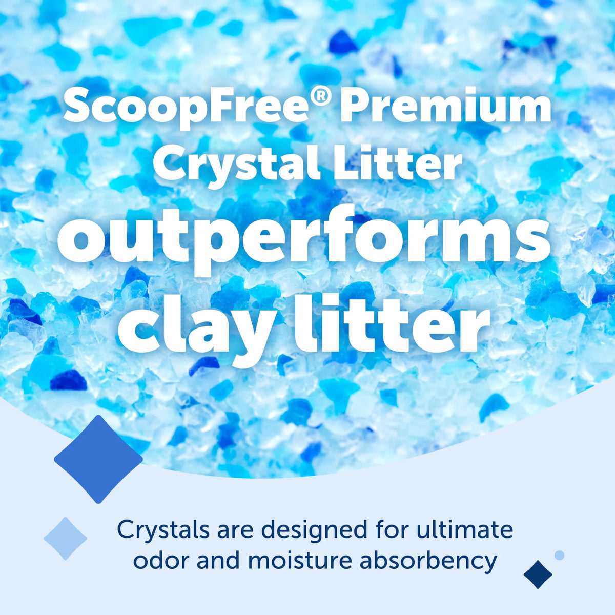 8 lb Silica Crystals Cat Litter Z336615