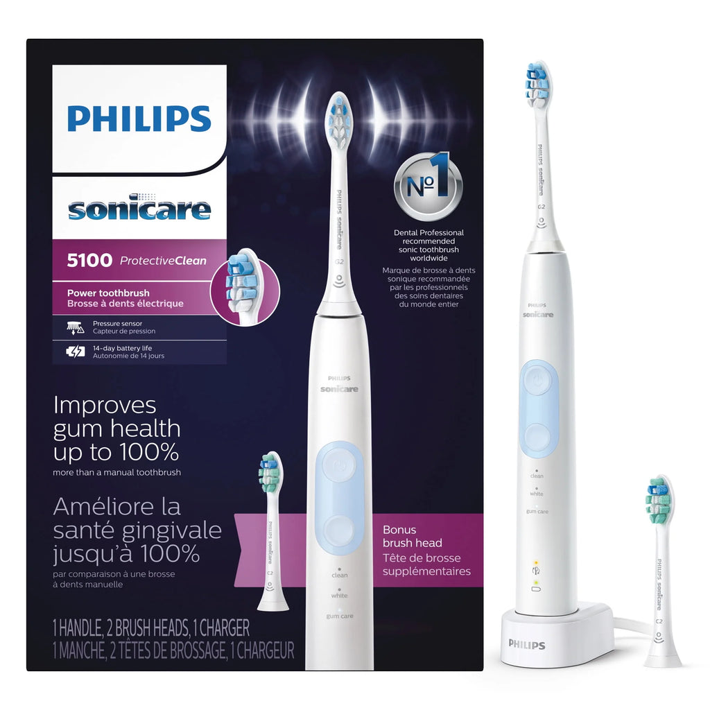 Rechargeable Electric Toothbrush Light Blue B9289