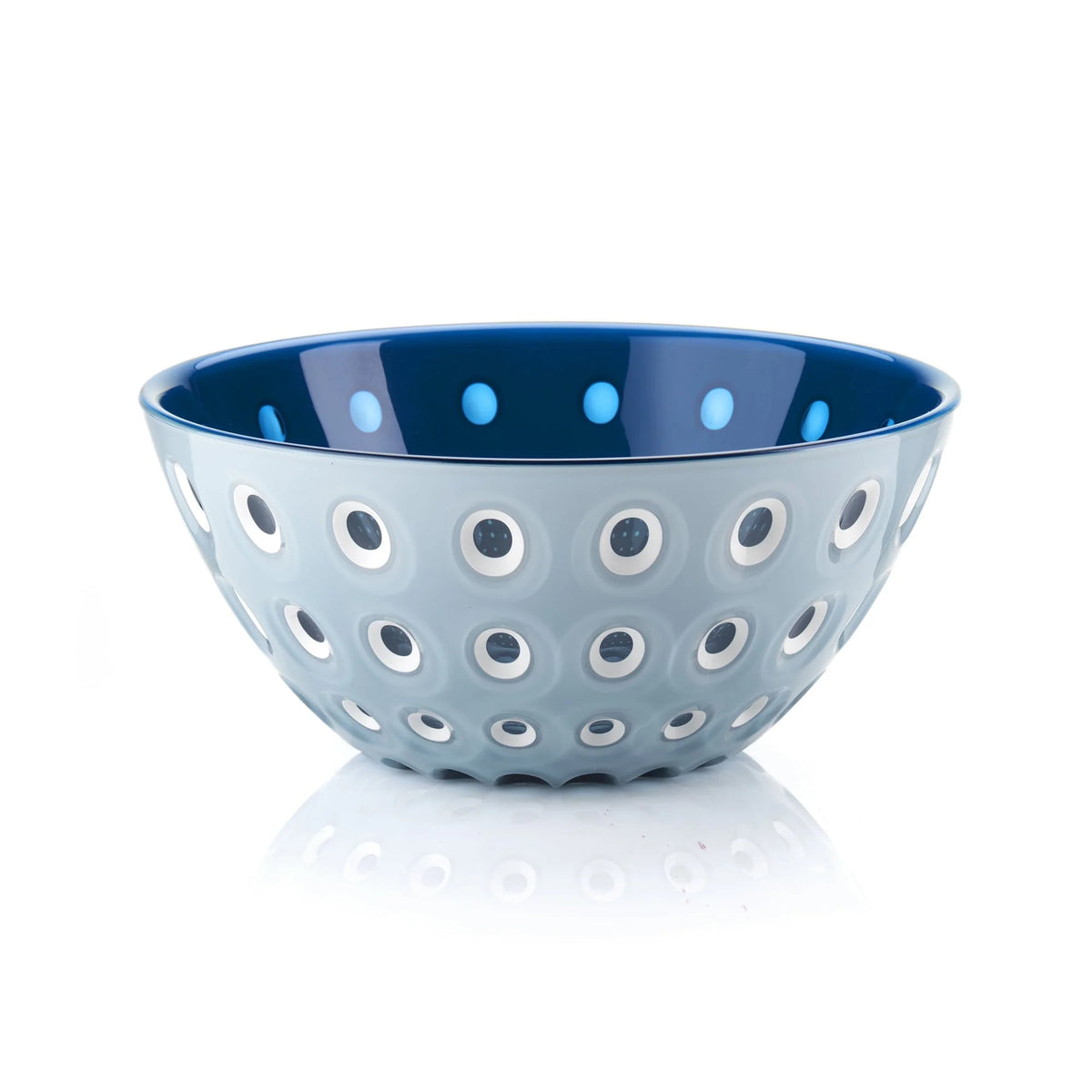 20cm Red White Transparent Bowl R522243
